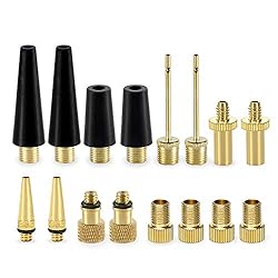 YASI Bicycle Presta Schrader Valve Adaptor, 16PCS