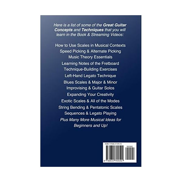 Guitar Scales Handbook A StepByStep, 100Lesson Guide to Scales