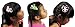 HipGirl 9pc Set Hip Girl Hair Bow Clips, Ladybug, Butterfly, Ballet Shoes, Fairy etc