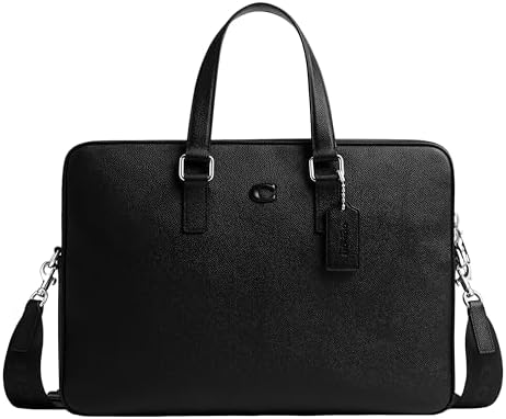 Amazon.com: Isaac Briefcase in Pebble Leather : Clothing, Shoes
