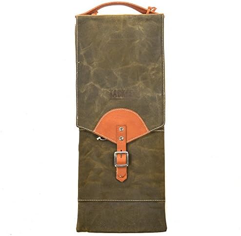 Tackle Waxed Compact Stick Bag Green