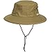 Sloggers Mens Classic Cotton UPF 50 + Bucket Hat Cap (Olive M/L)