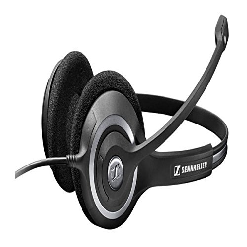 Headset profissional com 2 conchas, controle e conexão USB - SENNHEISER