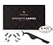 2018 Magnetic Eyelashes [No Glue]-Arishine Long Dual False Magnetic Eyelashes -Ultra Thin 3D Fiber Reusable Magnetic Eyelashes