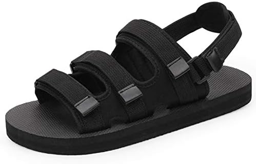 TAZAN Casual Roman Sandals Male Walking Outdoor Summer Pool Shoes Waterproof Leather Beach Sports Non Slip