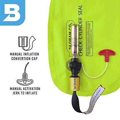 Bluestorm Gear Cirrus 26 Automatic/Manual Inflatable PFD Life Jacket