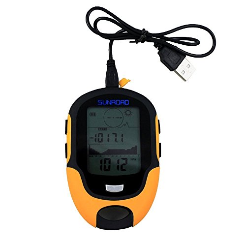 Emperor of Gadgets ® Sunroad FR500 Multifunction LCD Digital Altimeter Barometer Compass Thermometer