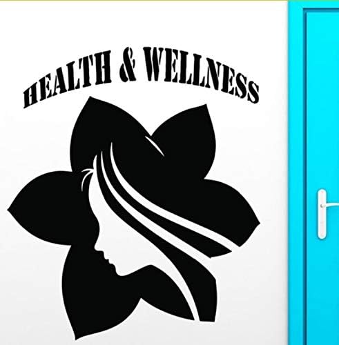 Hwhz 56 X 78 cm Wall Sticker Vinyl Decal Health Spa Massage Wellness Yoga Lifestyle
