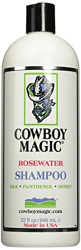 Cowboy Magic Rosewater Shampoo and Rosewater Conditioner Bundle, 32oz Each