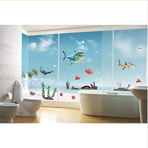 lsweia finding Nemo Wall Stickers Decals Art For Baby Nursery Kid Girl Boy Room Home Decoration Wallpaper Cartoon Fish Blue Sea Poster