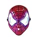 Spiderman Blue LED Flash Light Eyes Magic Mask