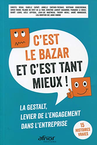 C'est le bazar et c'est tant mieux !: La Gestalt, levier de l'engagement dans l'entreprise. 15 histoires vraies (AFNOR) (French Edition) by S2CG