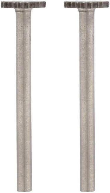 Dremel 199 Milling Cutting Bits in 2-Pack Accessory Set - 2 Disc-shaped High-Speed Cutters with 9.5mm Working Diameter
