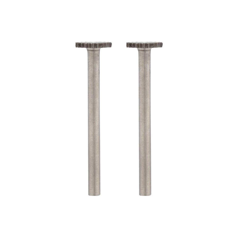 Dremel 199 Milling Cutting Bits in 2-Pack Accessory Set - 2 Disc-shaped High-Speed Cutters with 9.5mm Working Diameter