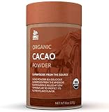 OMG! Superfoods Organic Cacao Powder - 100% Pure, USDA Certified Organic Cacao Powder - 8oz