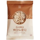 ONEULDAM Korean Scorched Rice (Nurungji) - Gluten-Free White Rice Crust | Clean roasted white rice flavor with a crisp bite; enjoy directly or simmer for a comforting warm meal - 백미누룽지