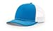 Richardson 112 Twill Mesh Back Trucker Snapback Hat -- Cyan/White