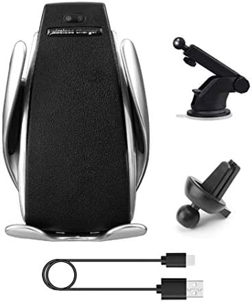 DENT Penguin Car Charger with Infrared Smart Sensor Automatic Clamp, Fast Charging, Car Air Vent Mount and Telescoping Arm Suction Cup Mount