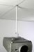 ALZO Suspended Drop Ceiling Video Projector Mount with Scissor Clamp for T-Bar Attachment primary