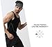 Tough Headwear Sport Headbands for Men - Workout Headbands for Women - Running Headband -Tennis Athletic Sweatband - Dark Gray