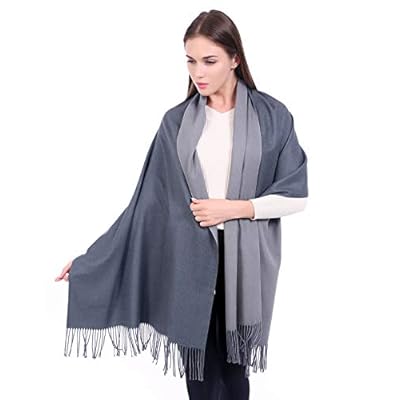 Womens Scarves Blanket Pashminas Wraps Shawls Winter Feels Cashmere Soft Warm 78" x 26" Reversible Scarf Womens Scarves Blanket Pashminas Wraps Shawls Winter Feels Cashmere Soft Warm 78" x 26" Reversible Scarf