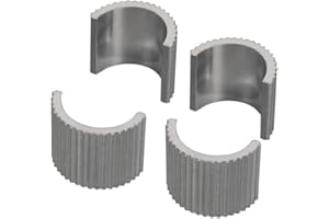 AUTORY Motorcycle Handlebars Shim Adapter 7/8'' to 1'' Bicycle Spacers, 22mm to 25mm Handlebar Conversion Sheet, Handlebar Stem Reducer