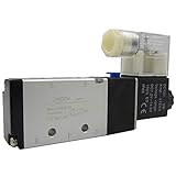 NANPU Air Control Solenoid Valve 4V210-08 DC 12V 5 Way 2 Position 1/4