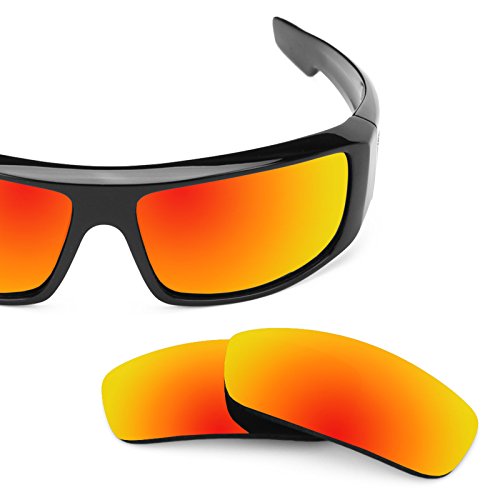 Revant Replacement Lenses for Spy Optic Logan Polarized Fire Red MirrorShield