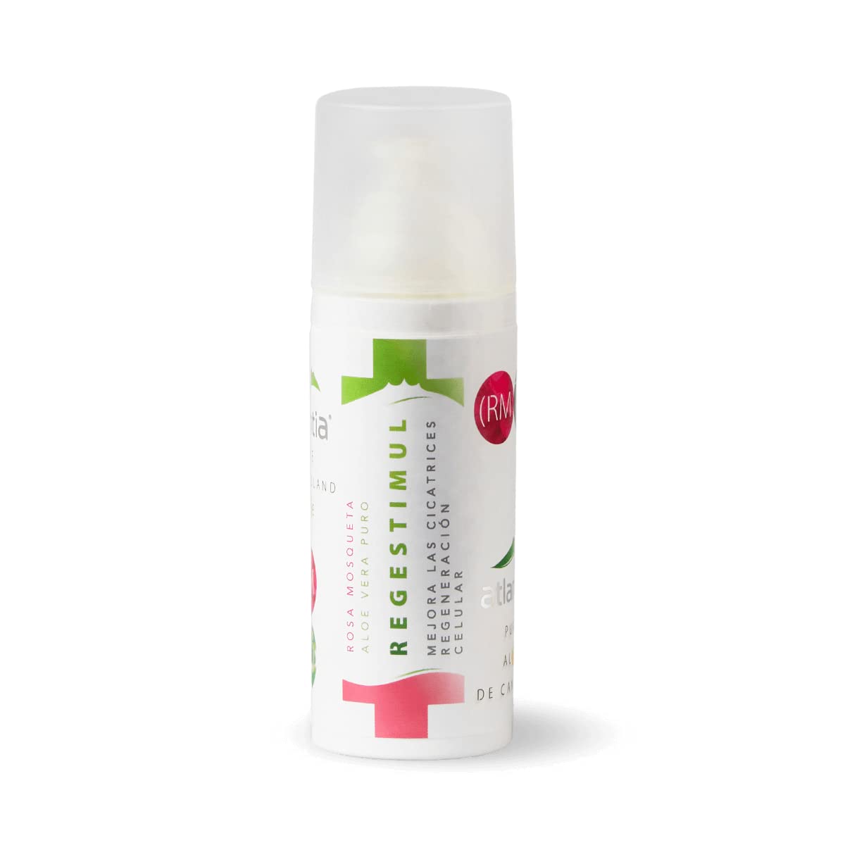 Atlantia Aloe Regestimul Aloe Vera & Rosehip Cream, Advanced Cellular Repairer & Regenerator, Speeds Up Epidermal Healing, Contains 100% Rosehip Oil & Aloe Vera 50ml