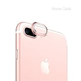TitanFan Camera Lens Protective Case Cover for Apple iPhone 7 Plus 5.5 Inch (Rose Gold)