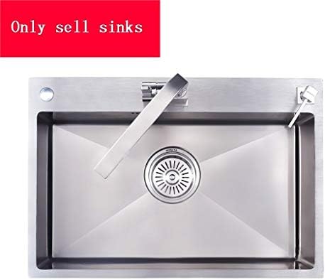 Kitchen Sinks Kitchen Sink Stainless Steel Thick Sink Large