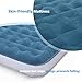 Air Mattress Queen Size Airbed,Deeplee Blow up bed Inflatable Mattress with Rechargeable Air Pump for Home,Camping,Guest Bed,Height 9 inch