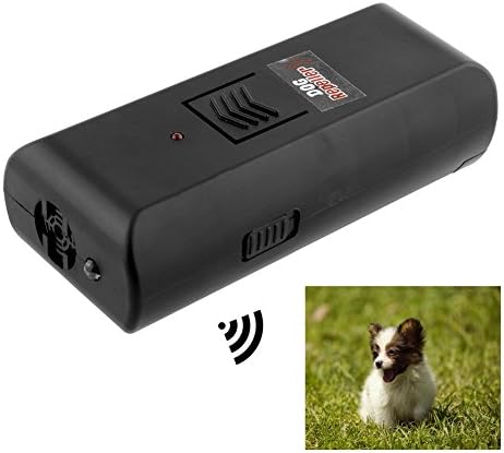 Anti Barking Device; No Bark Ultrasonic Dog Bark; Stop Barking Training with LED Light. 2 in 1 Dog Training Aid.