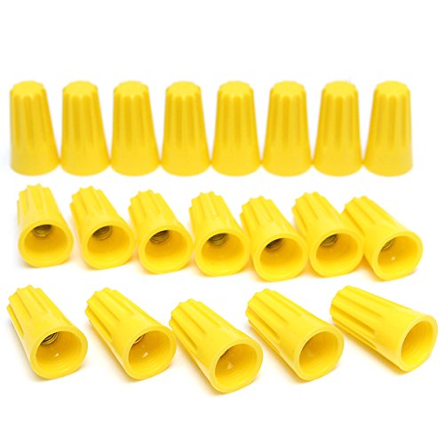 70Pcs Electrical Wire Twist Nut Connector Terminals Cap Spring Insert Assortment - Thumbnail 3