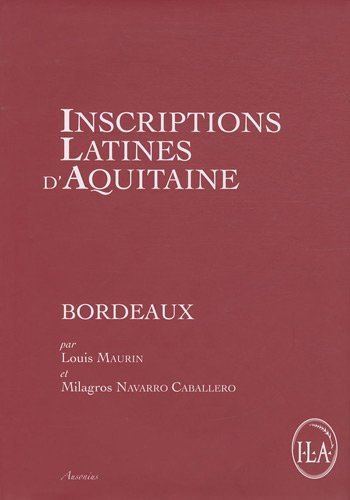 Inscriptions latines d'Aquitaine