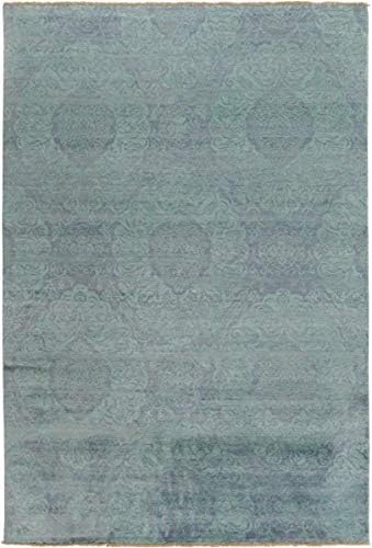 Nain Trading Sindhi 241x163 Oriental Rug Hand-Knotted Carpet Dark Grey/Blue Indien Design Modern