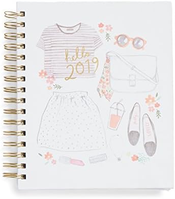 Eccolo 7 x 10 inches 18 Month Planner 2018-2019 Inspirational, Stickers,Tabbed (Fashion)
