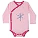 juDanzy wrap around kimono style and pullover baby girl bodysuits