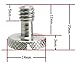 Steel Screws 1/4