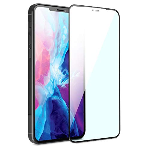 Glass Screen Protector Compatible with iPhone 12 Pro Max, Premium Tempered Glass Screen Protector for Apple iPhone 12 Pro Max 9H Hardness, 0.3mm Thick (Black)