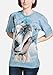 The Mountain Men's Goat Head Short Sleeve T-Shirt, Blue, Medium