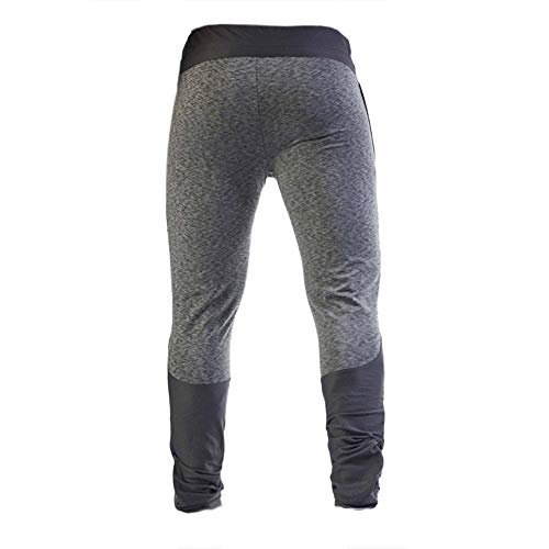Men Pure Color Printed Overalls Casual Pocket Sport Work Casual Trouser Pants - Thumbnail 5