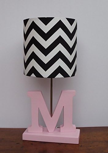 Black/White Chevron Lamp Shade