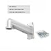 SaferCCTV(TM) DS-1602ZJ Hikvision Bracket Outdoor Indoor Wall Mount Bracket Aluminum Alloy For Hikvision Dome PTZ Camera DS-2DE7182-A DS-2DE7174 DS-2DF8223I-AEL(W)