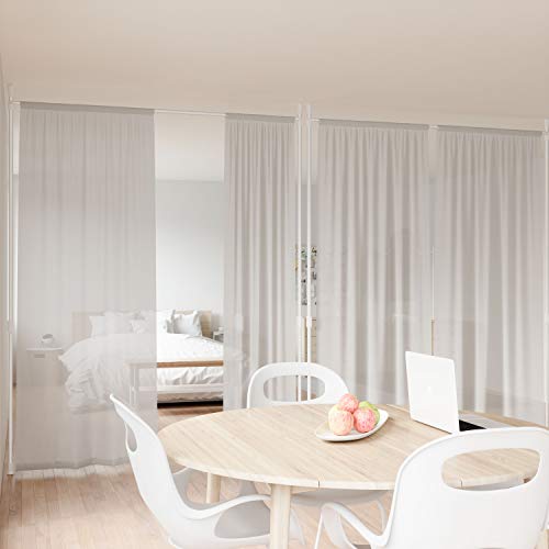 Umbra Anywhere Expandable Room Divider, Tension Curtain Rod, Damage