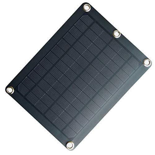 image for Wrea 5W 5V 1A Solar Panel Mobile Phone Power Bank Outdoor Charge Table