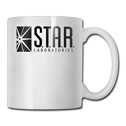 STAR LABS Comic Hero Laboratories S.t.a.r Mugs,Unisex Ceramic Papa Mug,Coffee Mug,Gift Mug 11oz Printed On Both Sides