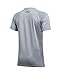 Under Armour Boys' Tech Big Logo Short Sleeve T-Shirt, True Gray Heather/Black, Youth Large