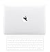 TOP CASE MacBook Pro 13 inch Case 2019 2018 2017 2016 Release A1708 Without Touch Bar, 2 in 1 Signature Bundle Crystal Hard Case + TPU Keyboard Cover Compatible MacBook Pro 13