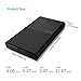 Power Bank, Vinsic 30000mAh External Battery with 3 Outports (1 DC+2 Smart USB) and 2 Inputs (1 DC+1 USB) High Capacity Portable Charger for Laptops Smartphones Tablets